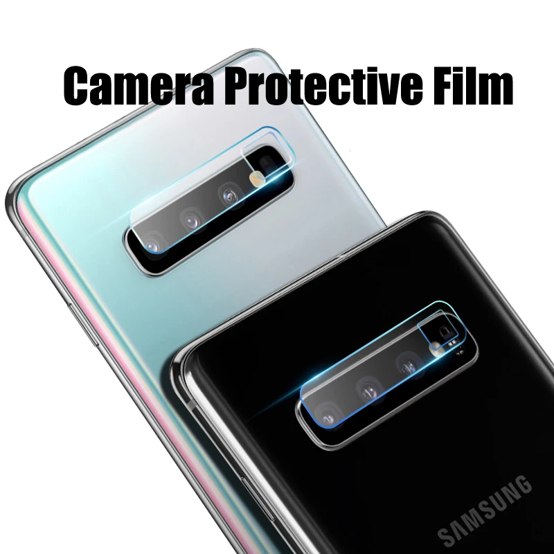 Защитная пленка для задней камеры из закаленного стекла samsung Galaxy S10 S9 S8 S7 Plus 10 SE 5G