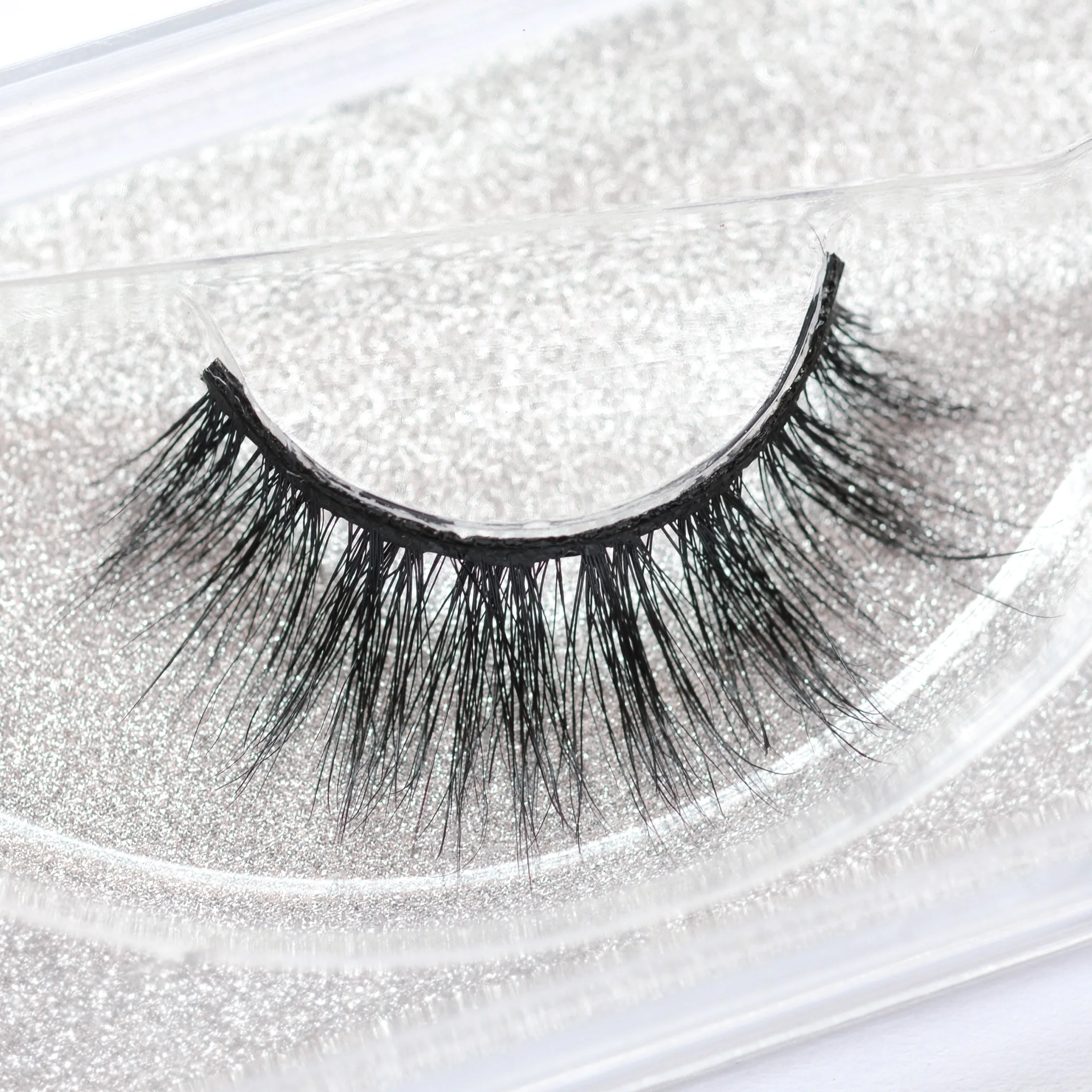 

WZSQJN 3D Mink Eyelashes False Eyelashes Long Lasting Mink Lashes Natural Dramatic Volume Eyelashes Extension