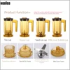 Xeoleo Professional Teapresso machine Tea breawing machine Milk foam machine Bubble tea machine Food blender Smoothie maker 2