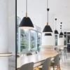 Led Pendent Lights Modern Bedside Lamp Bar Counter Northern Restaurant Ceiling Chandelier Coffee Store Lamps For Kitchen Fixture ► Photo 2/6