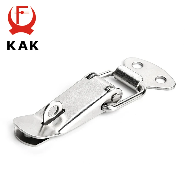 KAK Cabinet Boxes Spring Loaded Latch Catch Toggle Hasp