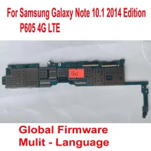 Оригинальная Рабочая материнская плата для Samsung Galaxy Note 10,1 2014 Edition P605 4G LTE плата материнской платы гибкий кабель схемы Оригинальная Рабочая материнская плата для Samsung Galaxy Note 10,1 2014 Edition P605 4G LTE плата материнской платы гибкий кабель схемы