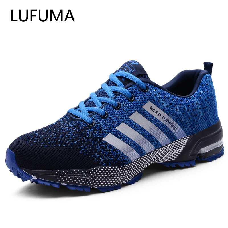 

Summer Breathable Men Shoes Casual Shoes Men Fashions Male Mesh Shoes Men Sneakers Big Size Zapatillas Hombre Blue 2019 New