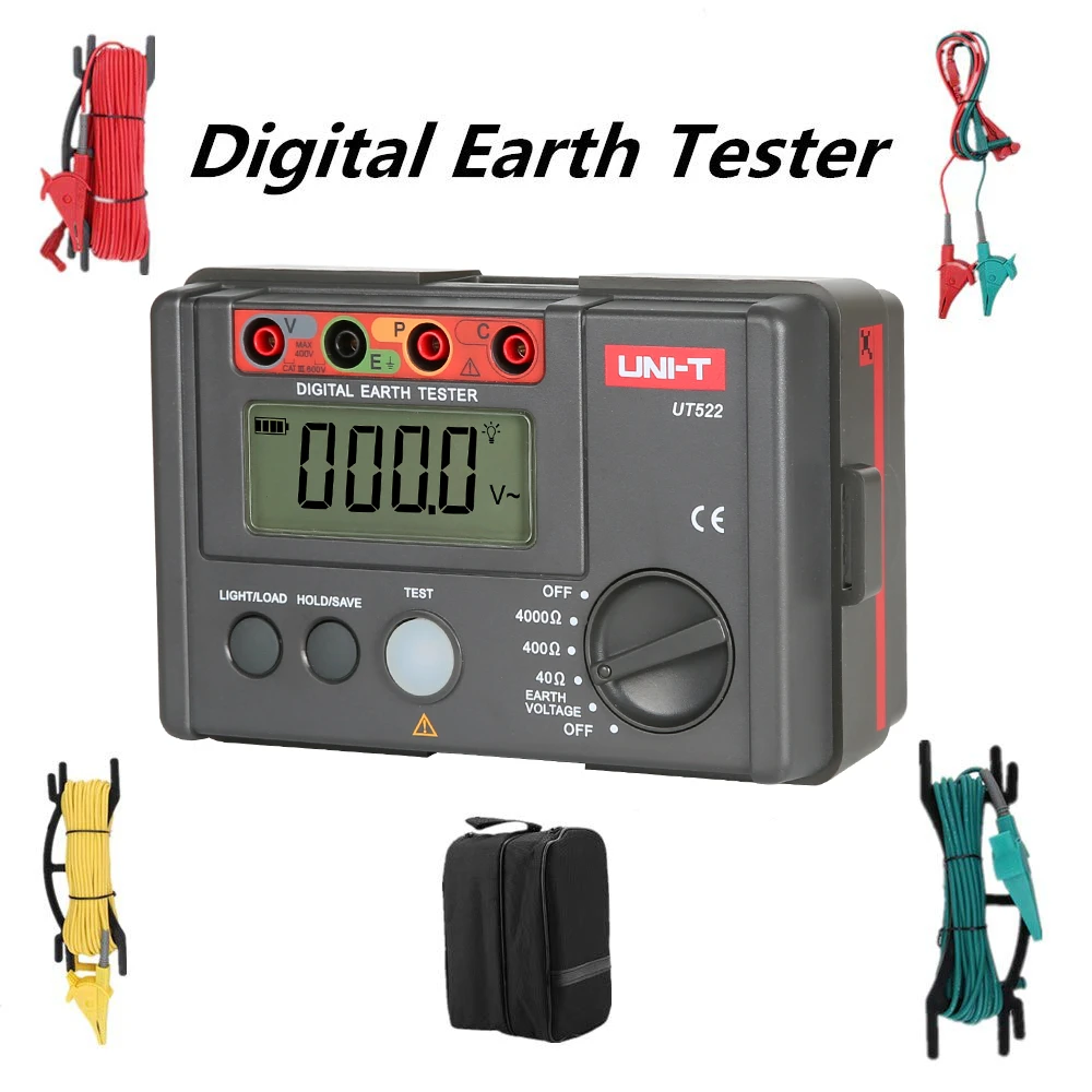 Tools Measurement & Analysis Instruments UNIT UT522 digital grounding