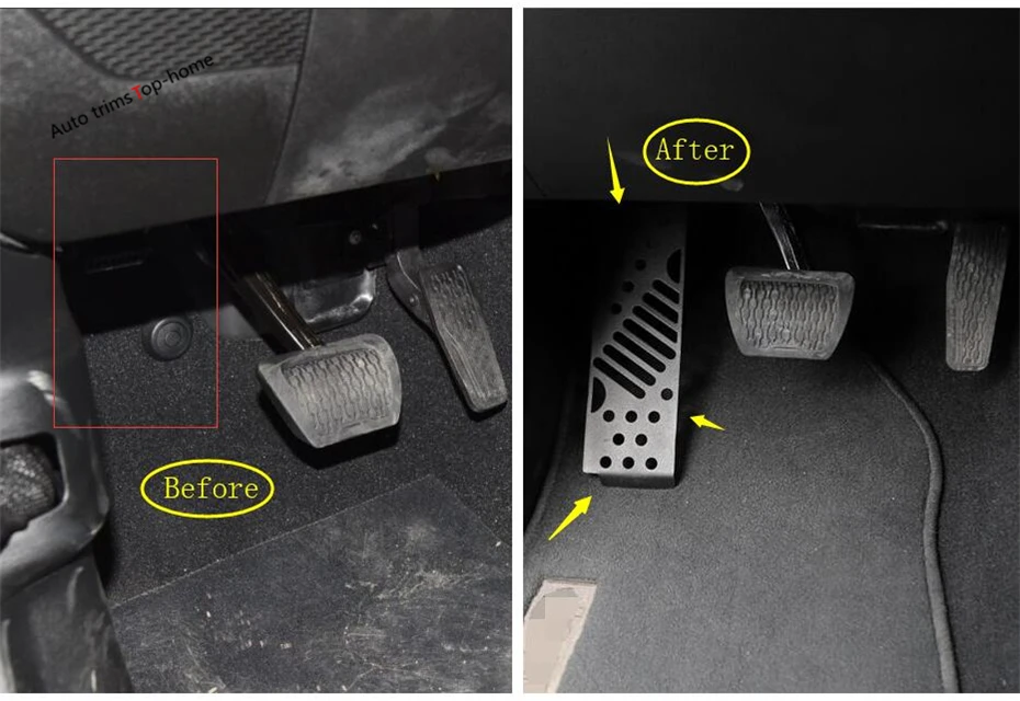 Yimaautotrim левая БОКОВАЯ Накладка для ног декоративная накладка комплект подходит для Jeep Wrangler JL- черные накладки для интерьера