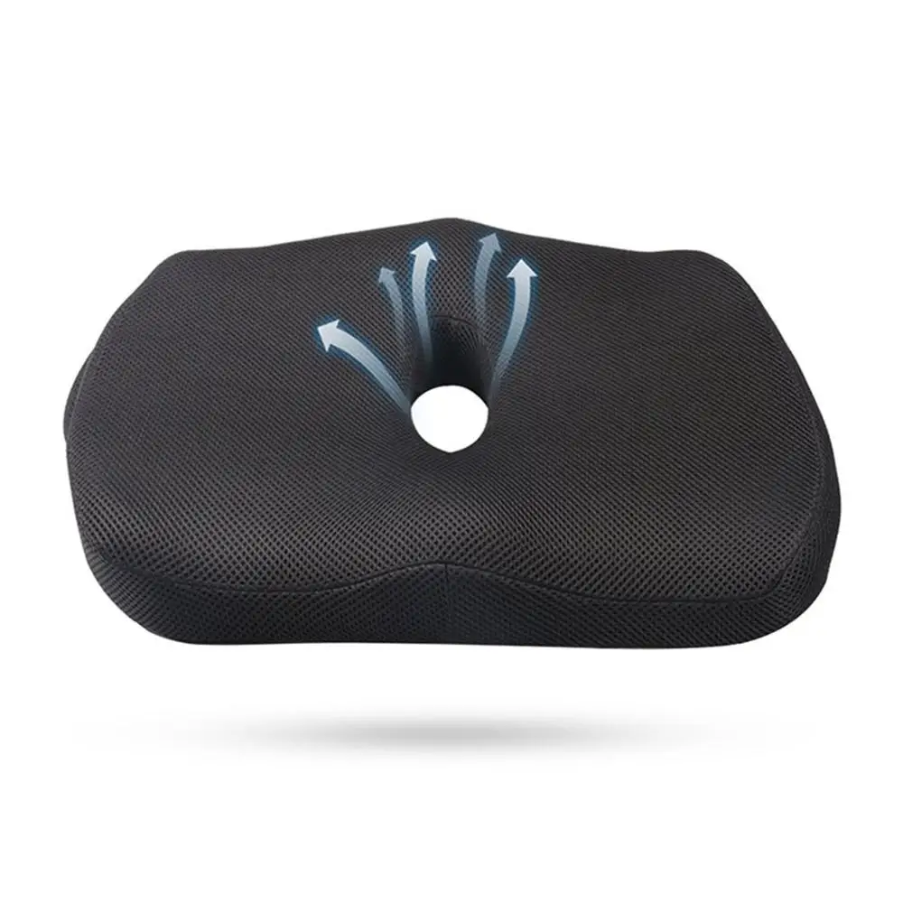 Portable Cushion Slow Rebound Memory Foam Cushion Seat Cusion Chair Cushion Office Student Driving Cushion