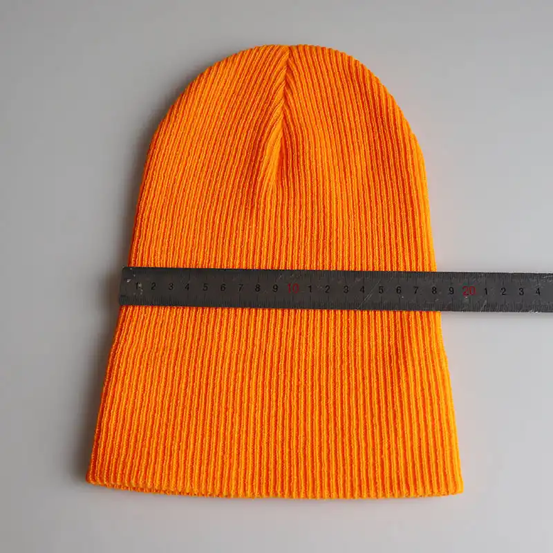 orange toboggan hat