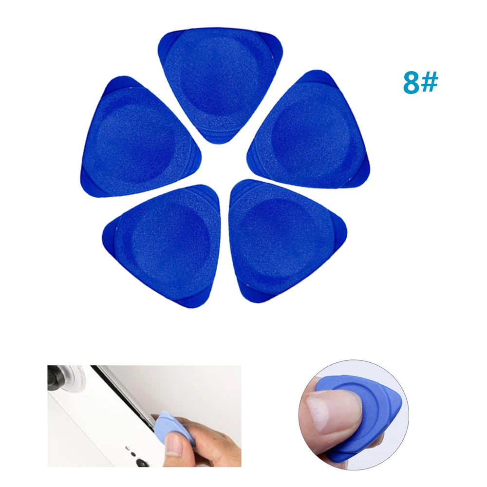 

8# 5/10/30/50 Pcs Hard Plastic Scraper for Mobile Phone Pry Opening Tool for iPad Tablets PC Teardown Repair Kit