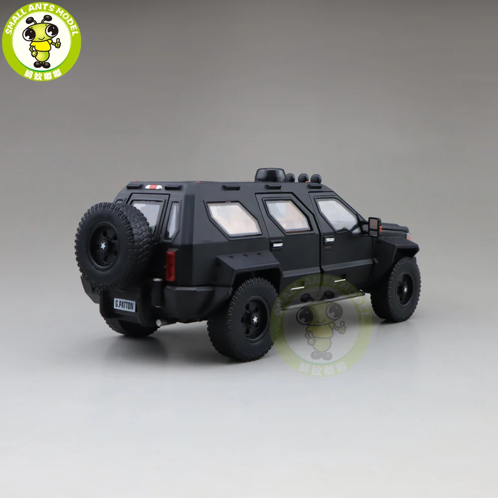 1/32 г. PATTON SUV Грузовик литая модель автомобиля игрушка джип для детей Детское звуковое освещение Вытяните назад Подарки