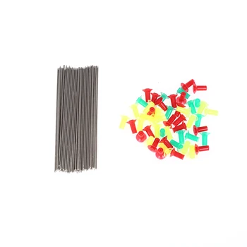 

50pcs 10CM arrows blow darts/needlse Suitable for Blow Gun Calibre 1cm Length Random Color