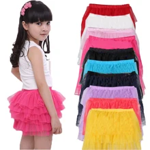 Новинка года, летняя популярная одежда для маленьких девочек детская юбка-пачка Детские пышные праздничные Юбки принцессы для девочек возрастом от 2 до 8 лет