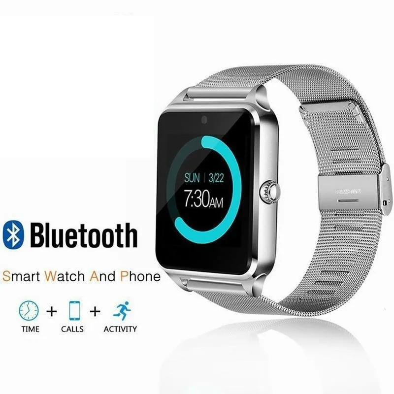 

Z60 Smart Watch For Men Fitness Bracelet Ip67 Waterproof With Sim Card Slot Women Smartwatch Clock For Apple Ios Android Phone