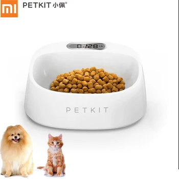 

xiaomi Petkit Smart weighing bowl recommended intake and healthy feeding Antibacterial weighing bowl Waterproof Pet Feeder