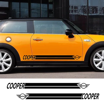 

Car Stickers Side Stripe Sports Styling Decals For Mini Cooper R56 R57 R58 R50 R52 R53 R59 R61 R60 F60 F55 F56 F54 Accessories