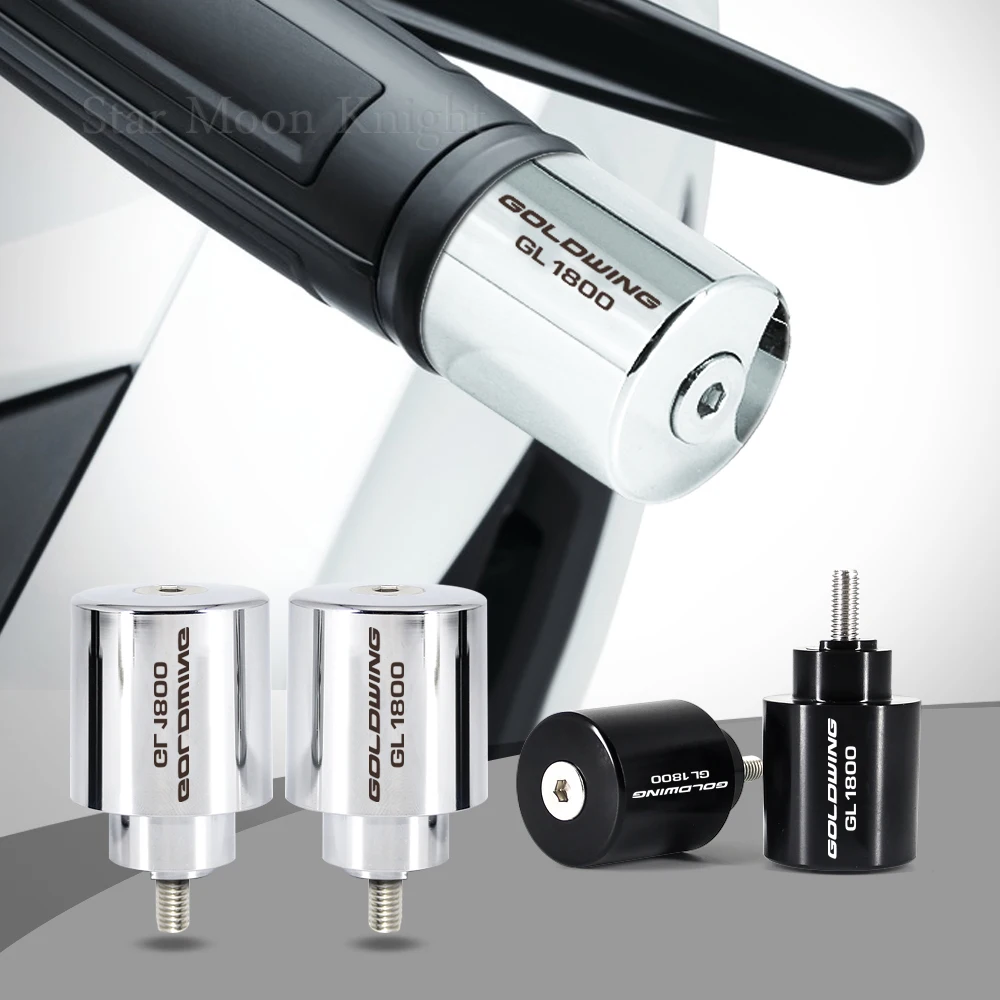 MotorcycleHandleBarEndWeightHandlebarGripsCapAntiVibration