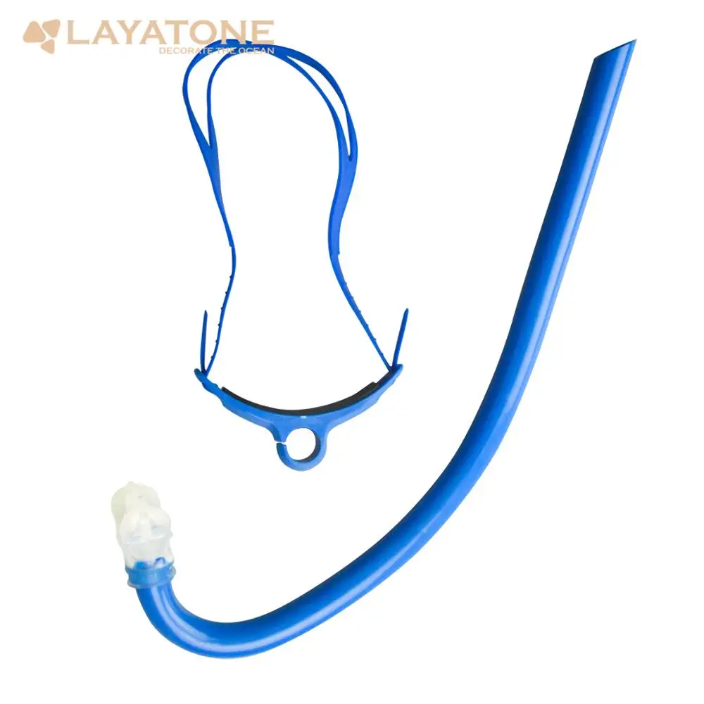 Blue LayaTone, для плавания, для взрослых, для плавания, подводного плавания, для дайвинга, дыхательная трубка, триборд для детей, девочек, детей - Цвет: Blue