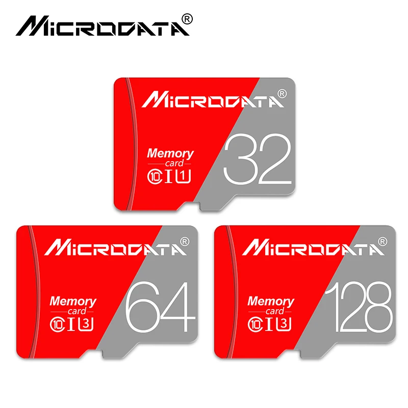 2019 оптовая продажа красная карта micro sd 16 ГБ 32 64 128 Гб microsd SDXC/SDHC class 10 памяти cartao de