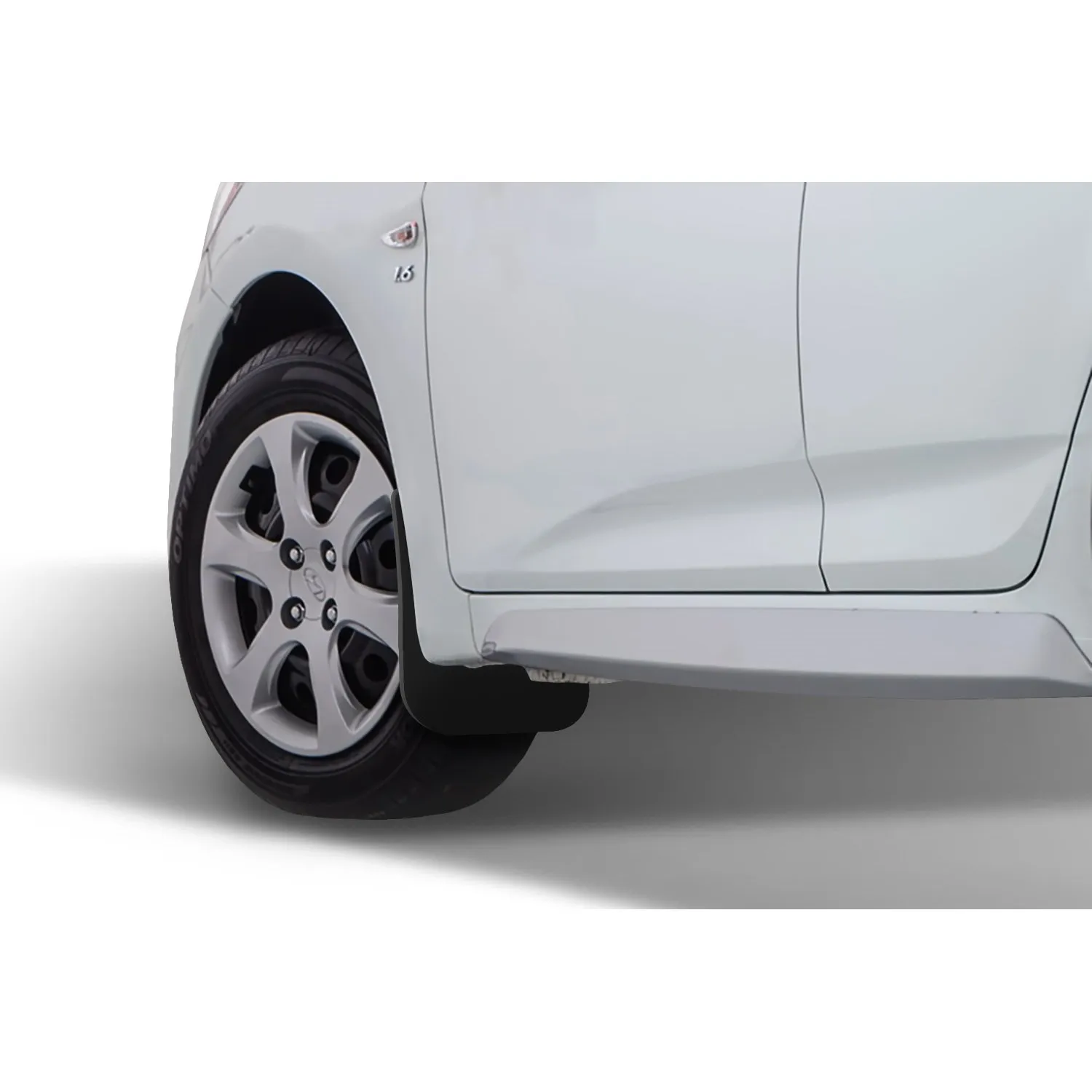 Front mud flaps for HYUNDAI Solaris, 02/, ETS. 2 pcs.(optimum) in the package
