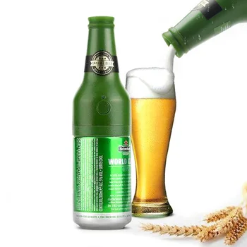

Ultrasonic Beer Foamer Creative Bottle Shape Foam Maker Portable Outdoor Party Beer Bubbler For Canned Bottled Beer Green