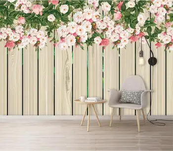 

CJSIR Custom Wall Papers Home Decor Plant Flower Rose Bedroom Wall Hotel Background Wall 3d Wallpaper Papel De Parede 3d