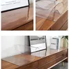 Transparent PVC table cloth frosted table top protective cover waterproof kitchen pattern oil table cloth glass soft cloth 1.0mm 4