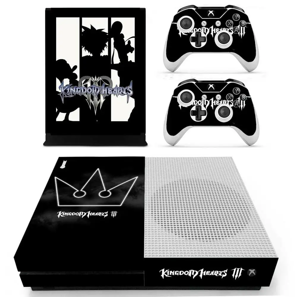 Наклейка на кожу Kingdom Hearts для Xbox One S консоли и Kinect и контроллеров для Xbox One тонкая виниловая наклейка на кожу