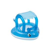 Надувной плотик 103x77 см, Intex «Морской скат», 1–2 года, арт. 56589