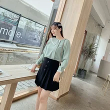 ^^Best Offers Toleen Casual 4XL Plus Size Women Skirt Blouse Preppy Ruffled Collar With Ruffled Top Blouse Blusas Mujer De Moda Autumn Skirt ^^Best Offers Toleen Casual 4XL Plus Size Women Skirt Blouse Preppy Ruffled Collar With Ruffled Top Blouse Blusas Mujer De Moda Autumn Skirt