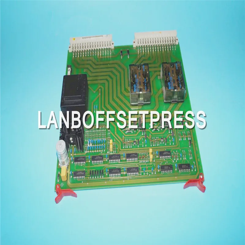 LANBOFFSETPRESS 91.144.7031/02 BAK печатная плата оригинальная используемая часть офсетной печатной машины