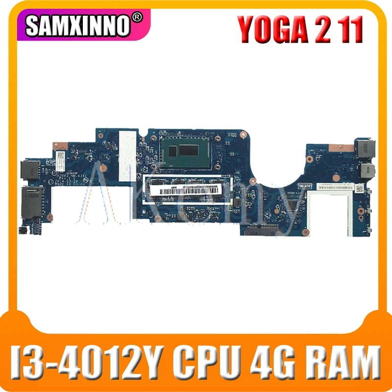 NM A341 motherboard For Lenovo yoga2 11 YOGA 2 laptop I3 4012Y CPU 4G RAM DDR3 mainboard 100% test work|Материнские платы| |