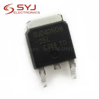 

10pcs/lot 40N06 SUD40N06-25 TO-252 In Stock