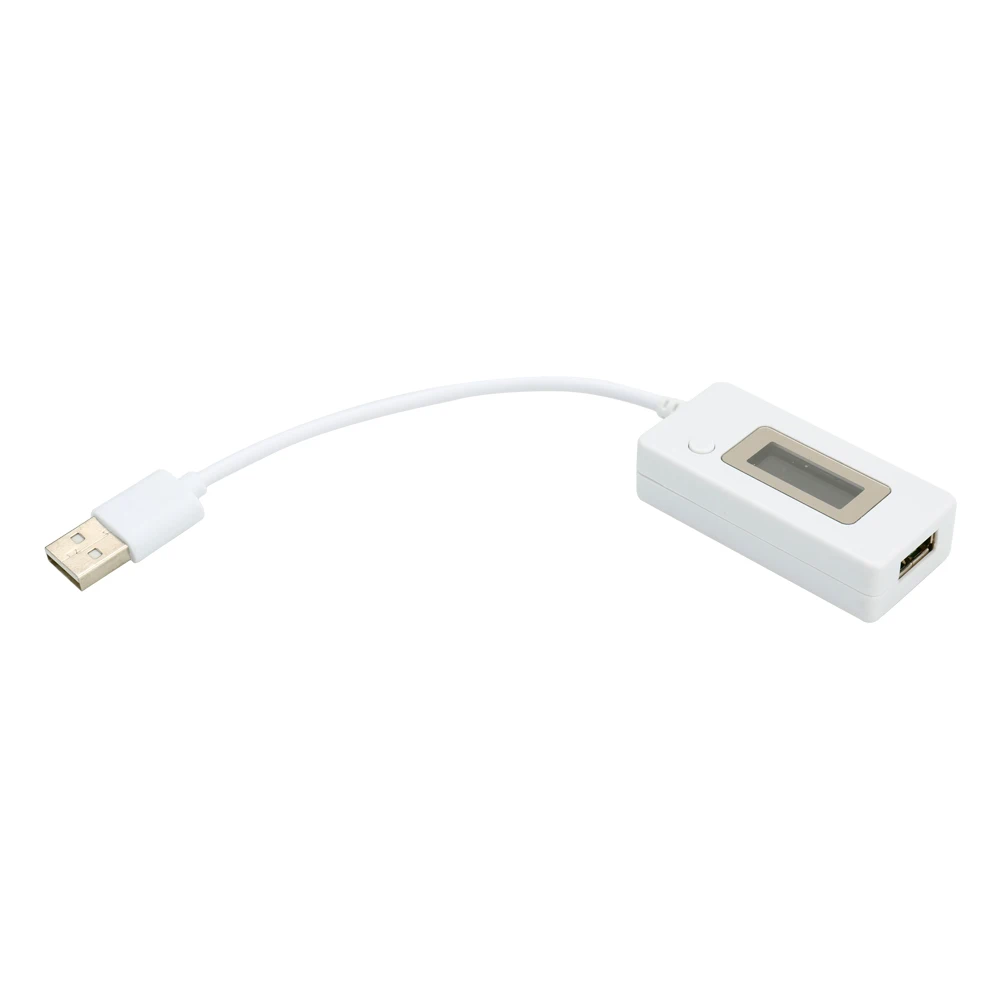 USB ток и вольтметр тестер емкости батареи мобильный измеритель мощности с ЖК-дисплеем