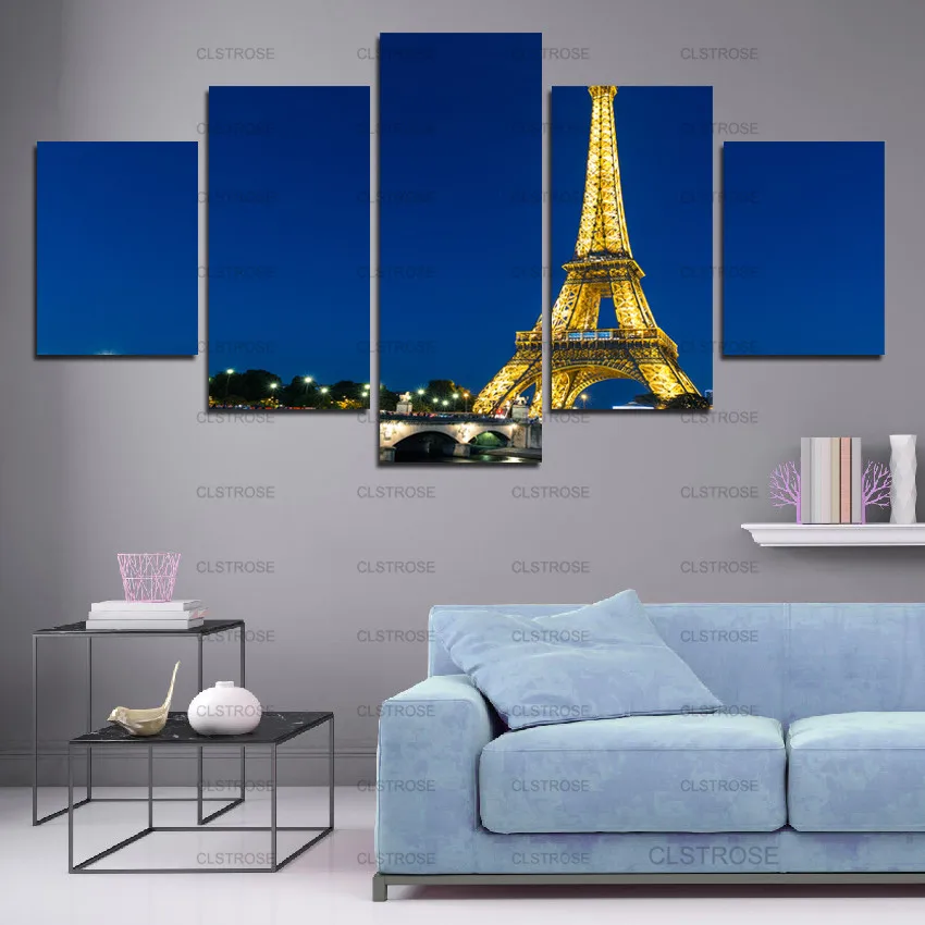 5 шт. декоративный постер с изображением железной башни | Дом и сад