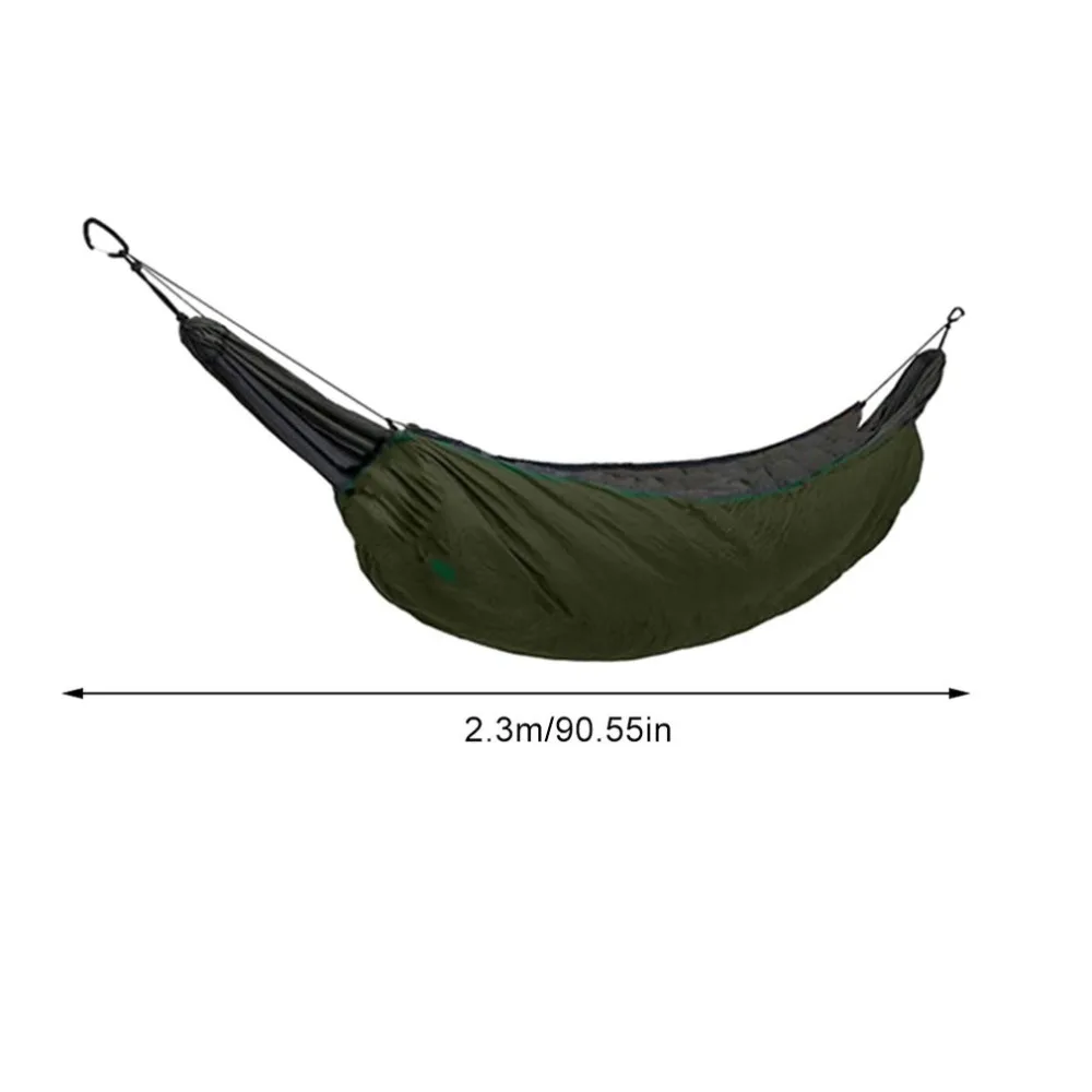 Lichtgewicht Volledige Lengte Hangmat Underquilt Onder Deken Ultralight Кемпинг Isolatie Slaapzak 40 F tot 68 F(5 C om 20 C