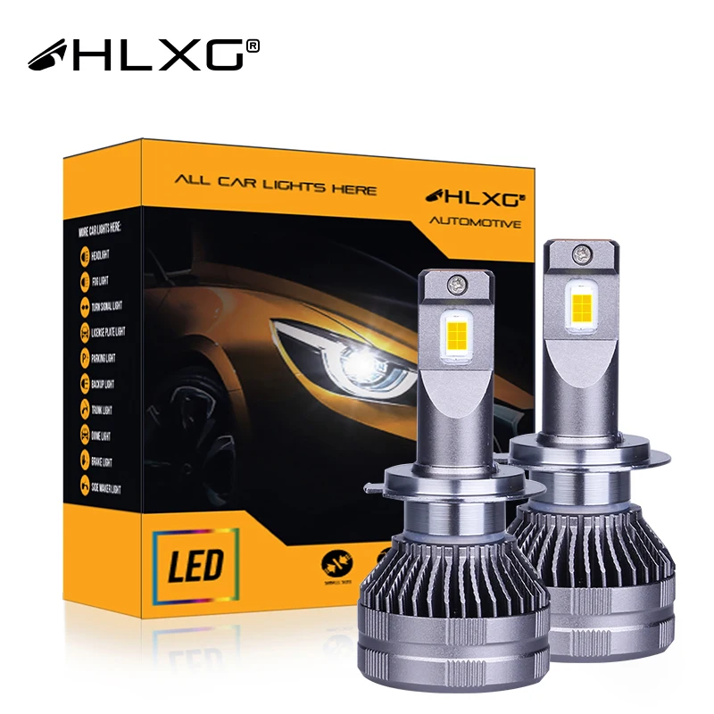 H11 Светодиодный HB3 HB4 H8 H9 H16JP 9005 9006 h4 H7 светодиодный Canbus супер мощный 25000LM Авто Лампа