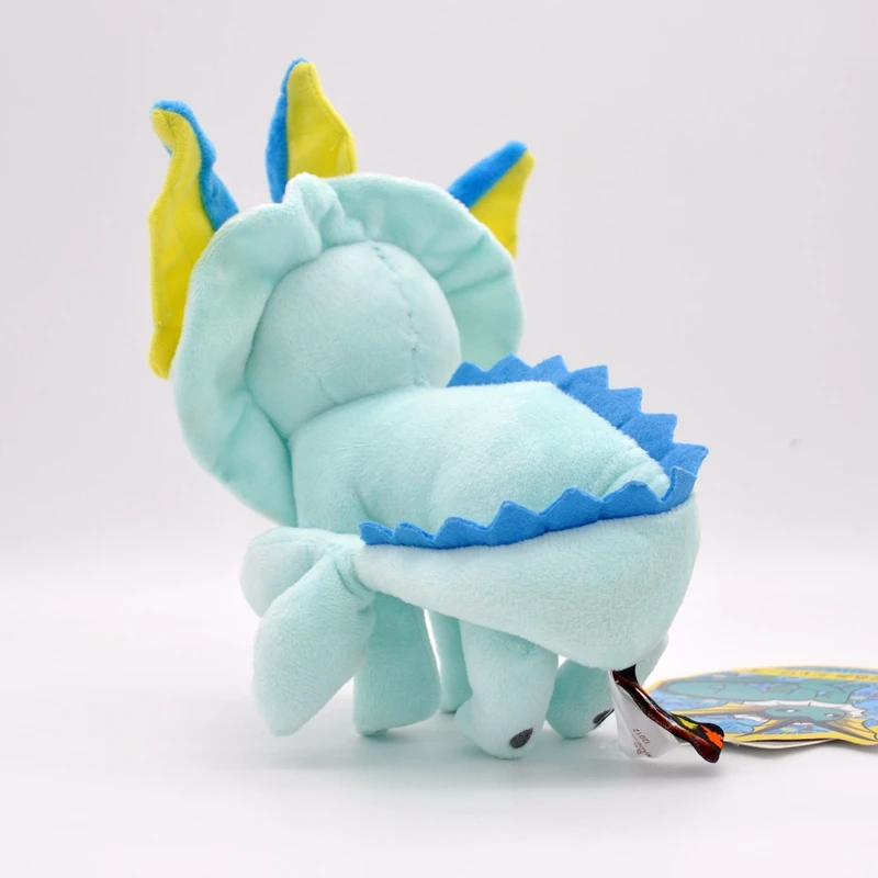 9 шт./лот 20 см Eevee плюшевые игрушки стоят Jolteon Sylveon Espeon Vaporeon Flareon мультфильм мягкое животное куклы подарок для детей