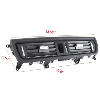 

Car Front Air Grille Center Dashboard Outlet For BMW F10 F11 F18 5 Series 550i 535i Auto Replacement Parts Black