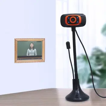 

Usb Webcam Camera with Microphone for Desktop Laptop Pc Computer Usb 2.0 Camera Drive-free Live Video Cam