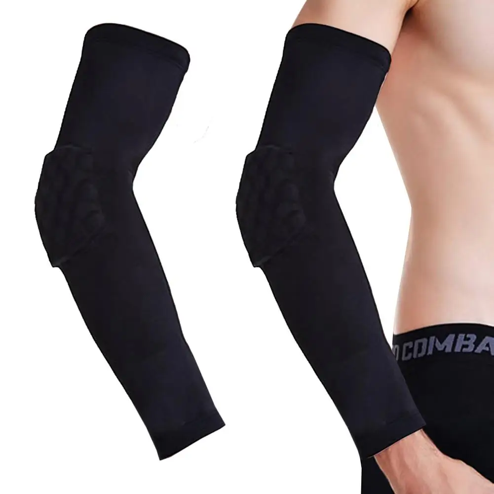 Arm Sleeve Elbow Forearm Sleeves Unisex Sport Compression Padded Outdoor Nylon Arm Sleeves