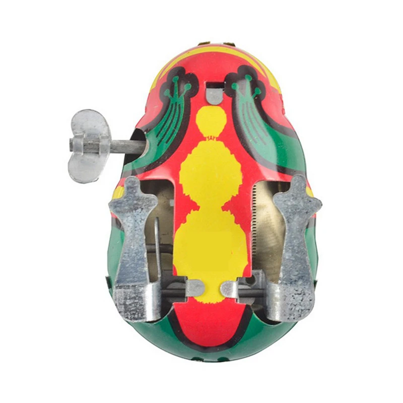 Hot Sale Kids Classic Tin Wind Up Clockwork Toys Jumping Frogs Vintage Toy For Children Boys Educational Gift For Kids