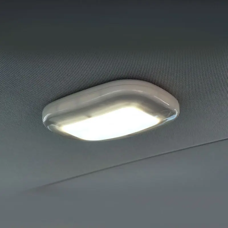Автомобильный потолочный Универсальный Автомобильный USB Перезаряжаемый светодиодный светильник для чтения интерьерная лампа на крыше Магнитный ночной Светильник