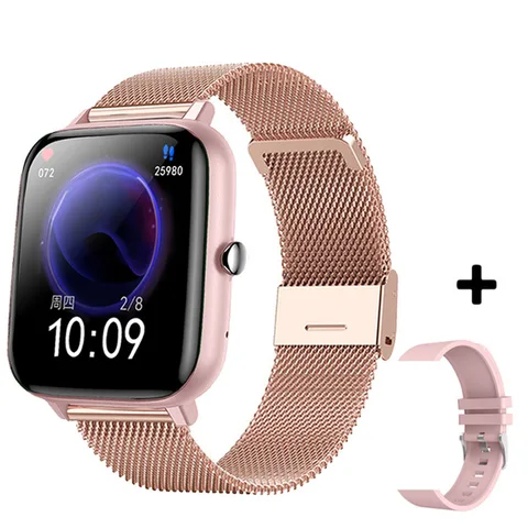 Watch Women Bluetooth Call Heart Rate Monitor Smart Clock Sports Fitness Tracker Full Touch SmartWatch Men For IOS Android