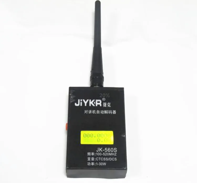 Счетчик частоты JK560S для Baofeng Walkie Talkie декодер 1-30 Вт 100-520 МГц CTCSS/DCS SMA-антенна с гнездовым разъемом счетчик частоты