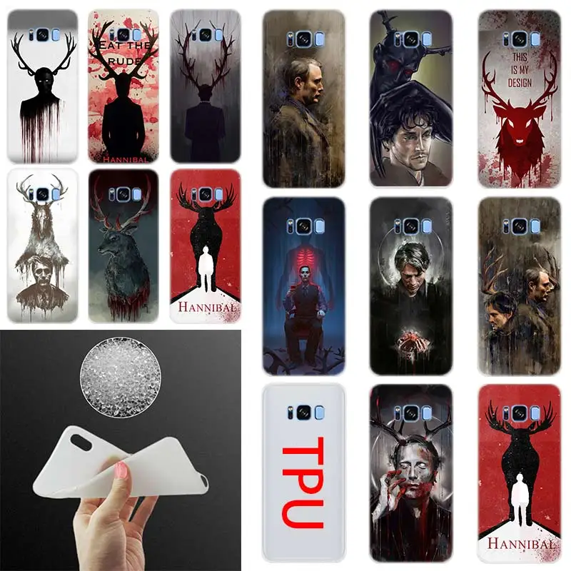 Hannibal Силиконовый ТПУ чехол для телефона Samsung S11 S10 S8 S9 Plus S7 S6 Edge Note 10 9 Funda Etui чехлы