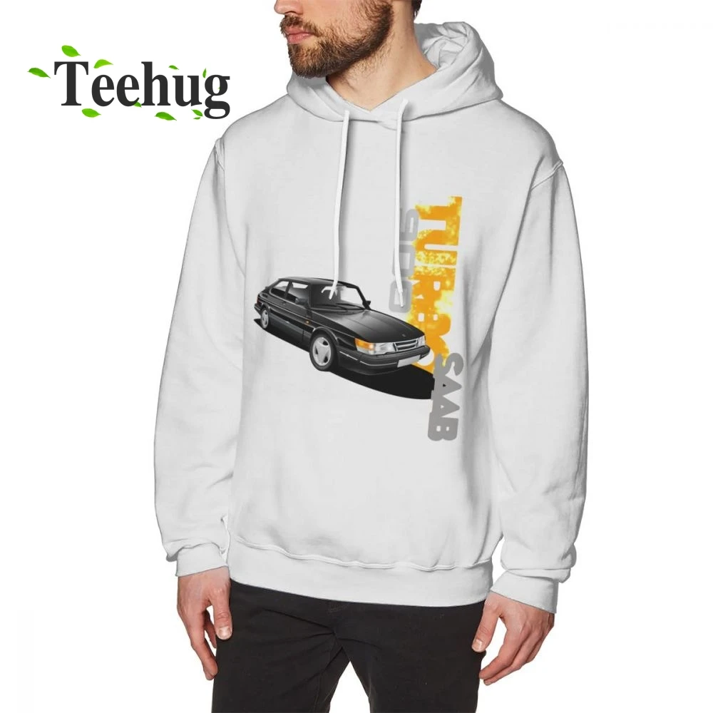 Мужские толстовки Saab 900 с круглым вырезом и уникальным дизайном | Мужская одежда
