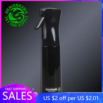 

Top Quality 300ml Clearing Solution Bottle For Tattoo Green Soap Spray Squeeze Diffuser Supplies
