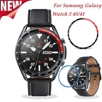 

case + Bezel Ring for samsung galaxy watch 3 45mm 41mm cases and Bezel loop for galaxy watch 3 case bezel cover 45mm 41mm bumper