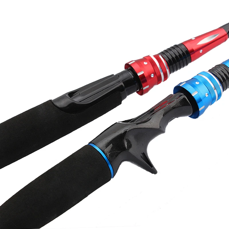 1.8m 2 Segments Fishing Rod M Power Line Wt.6-15lb Lure Wt.1/8-3/4oz Carbon Spinning Casting Lure Fishing Rod YURUYIROD