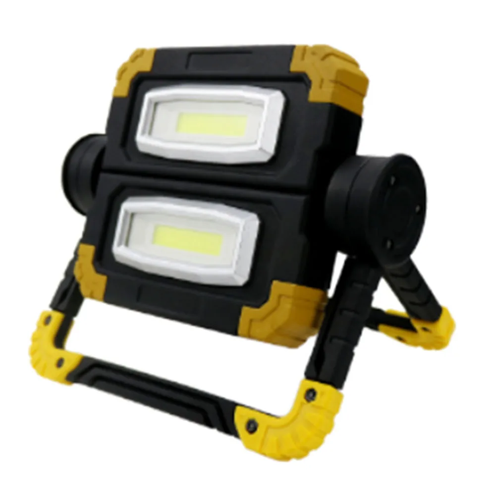 

Folding 360 Degree Rotation Workshop Outdoor High Bright Construction Site Work Light COB LED Handheld Desktop Portable Lighting