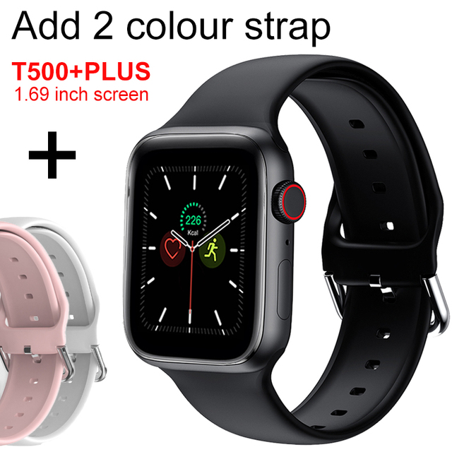 2021 Smart Watch Original IWO Series 6 Watch 44MM BT Call DIY Faces Split Screen Sport Smartwatch Men Women PK HW22 W26